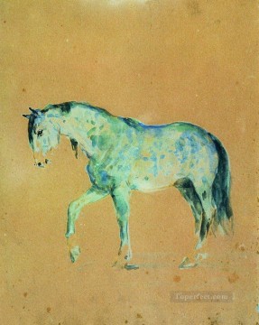 Ilya Repin Painting - horse Ilya Repin